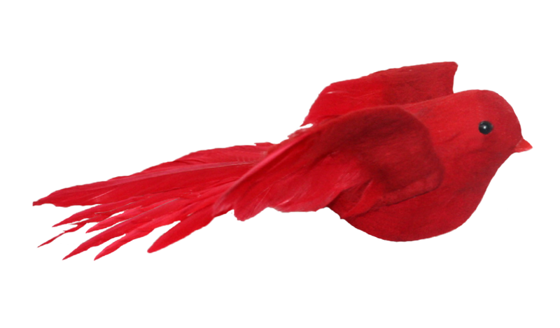 Flying Fantail w/ Clip - Red