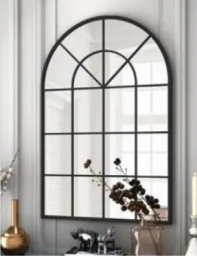 Thomas Arch Mirror - Black