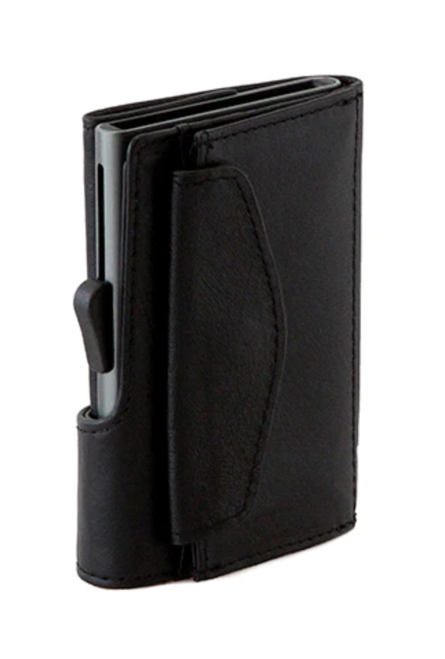 XL Wallet w/ Coin Compartment - Black