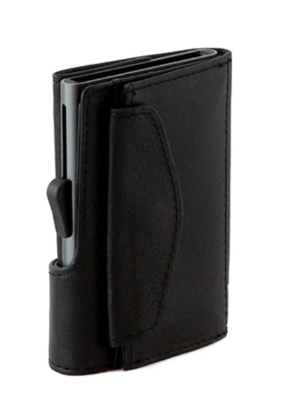 XL Wallet w/ Coin Compartment - Black