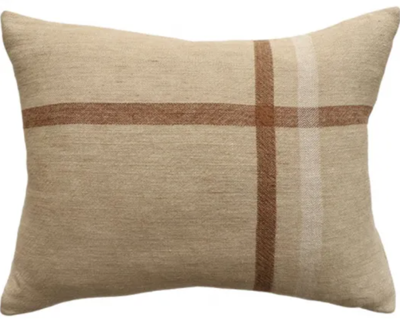 Clintock Cushion - Taupe - 45x55