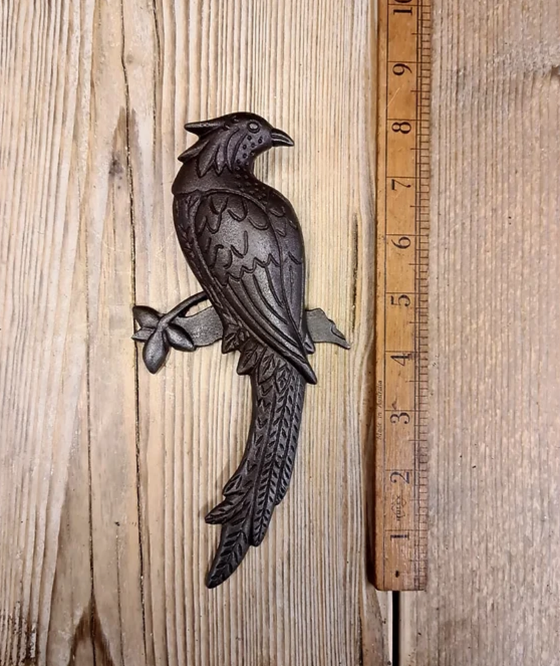 Bird of Paradise Door Knocker - Brass