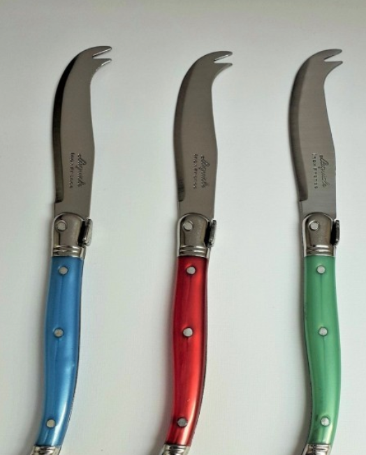Short cheese knife Blue