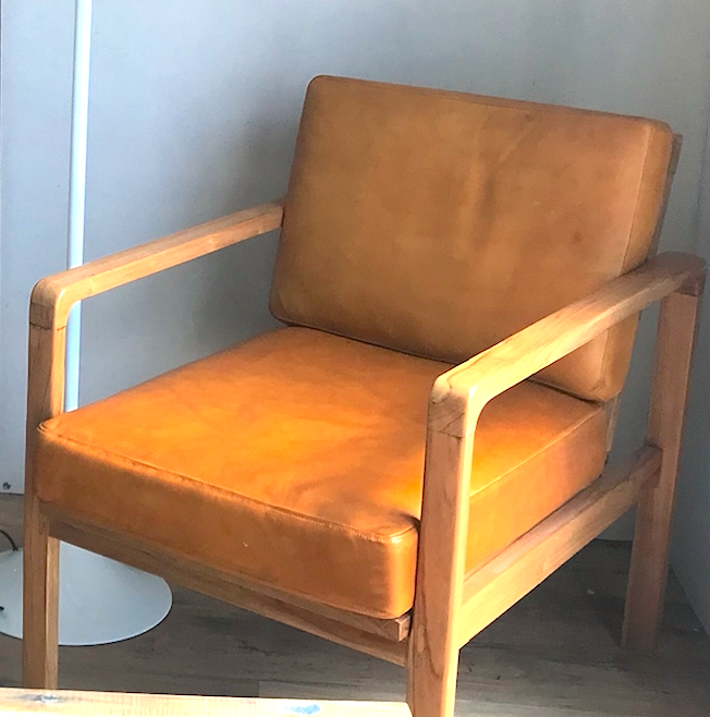 Tan Leather Chair