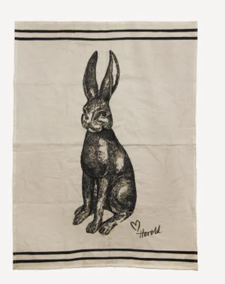 Harold Linen Teatowel Natural