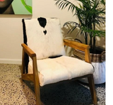 Cowhide chair