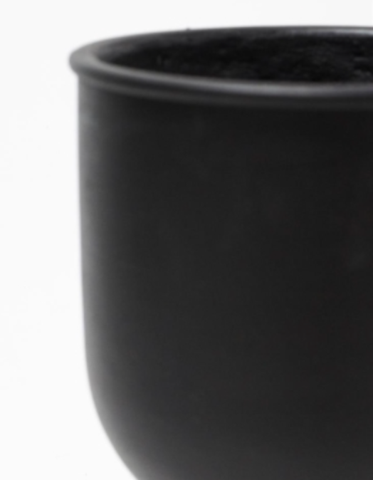 Black Plinth Planter