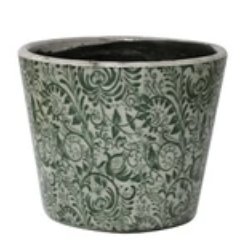 Green Antique Planter