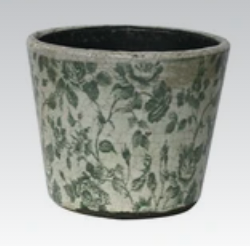 Green Antique Planter