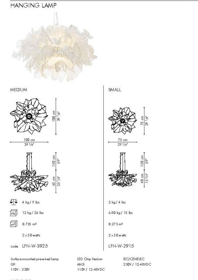 Fandango Lamp Small