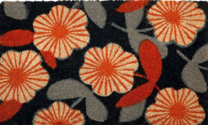 Floral Coir  Doormat