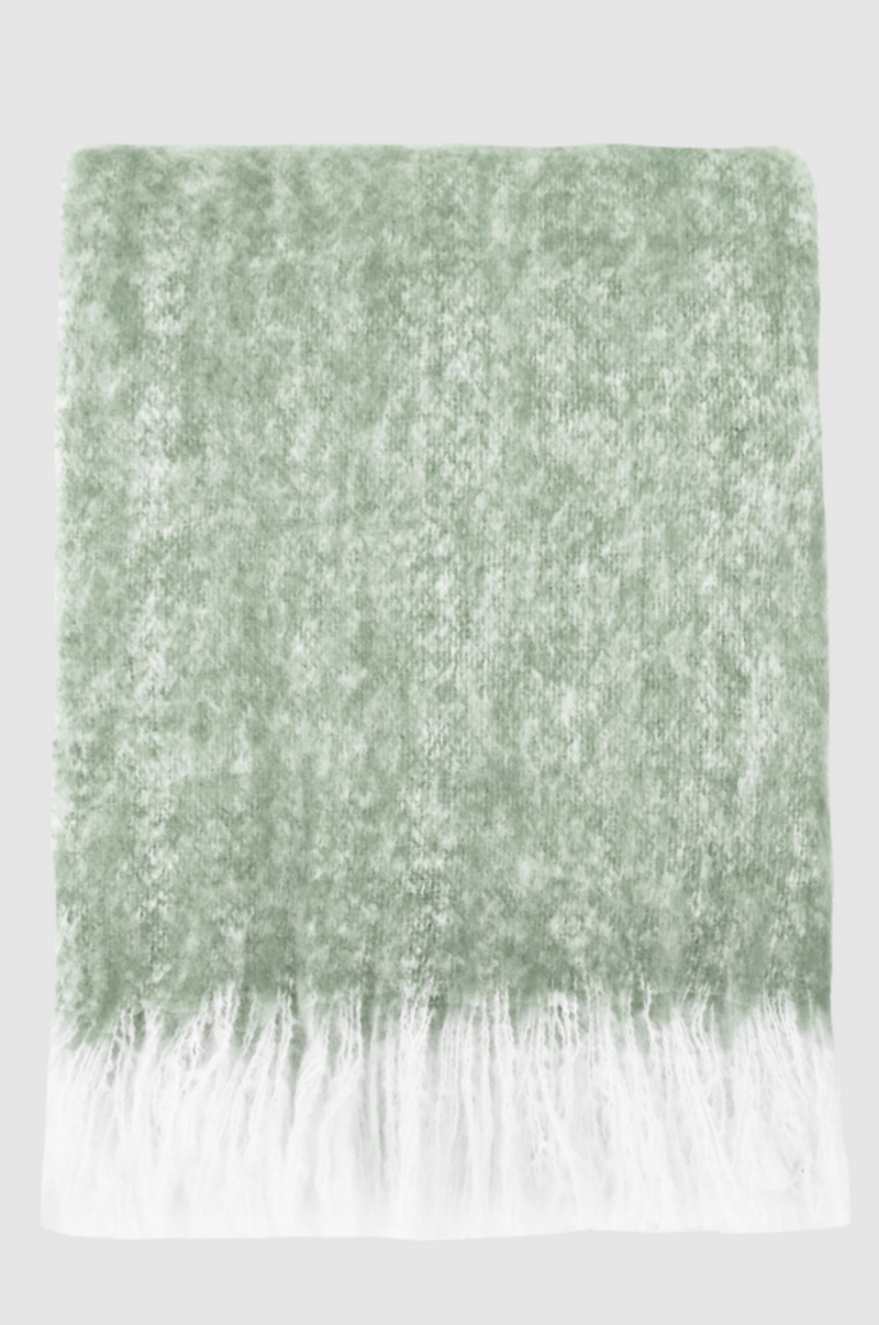 Sorrento Throw - Sage - 125x150