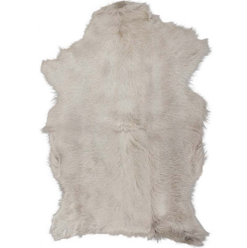 Adore - Goat Fur Hide - Light Stone - 65x90