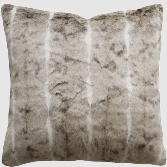 Faux Fur Cushion - Mountain Rabbit - 65