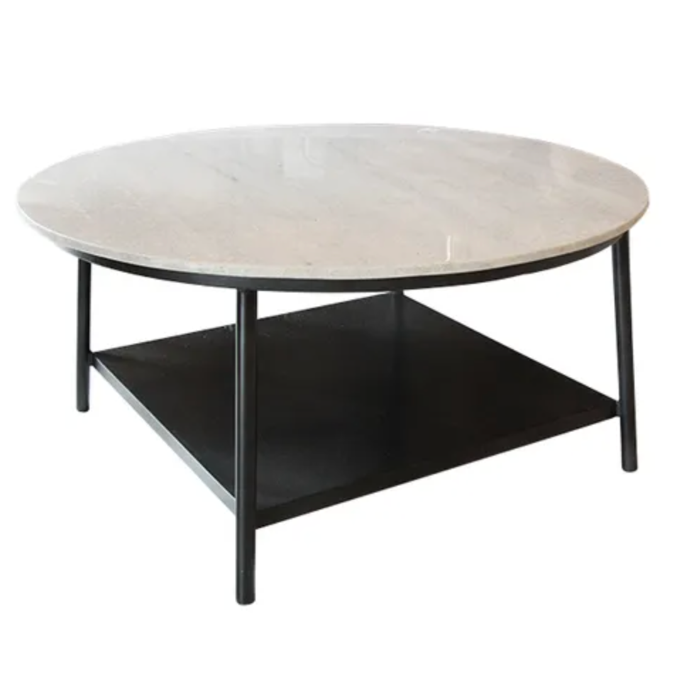 Marble Top Coffee Table - 90