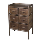 Carlson Storage 6 Drawer - Antique Iron