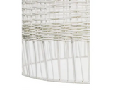 Jellyfish Woven Pendant - White - 50x60cm