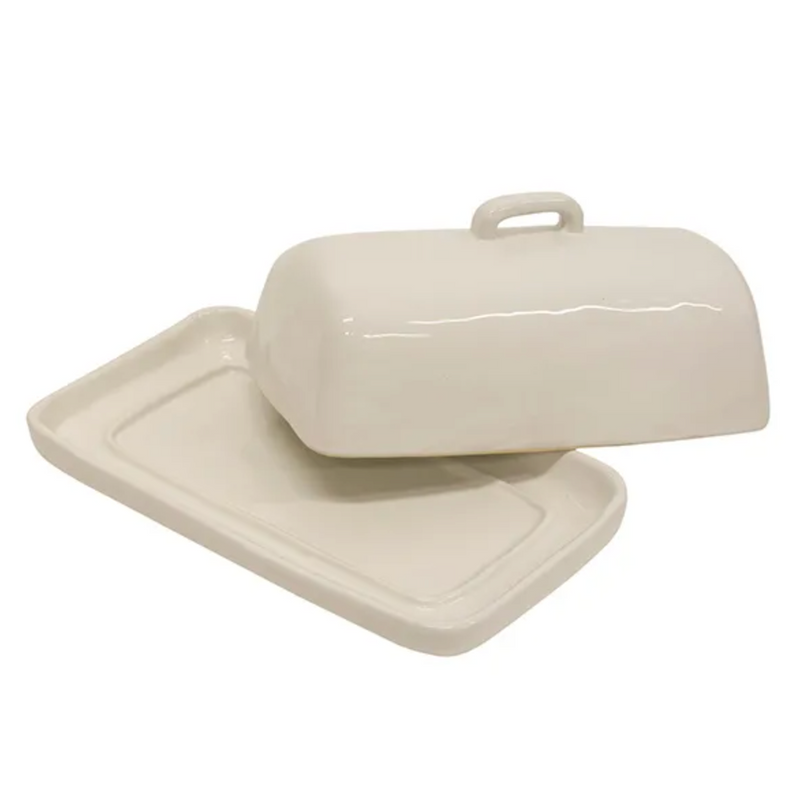 Benoir Butter Dish - Cream