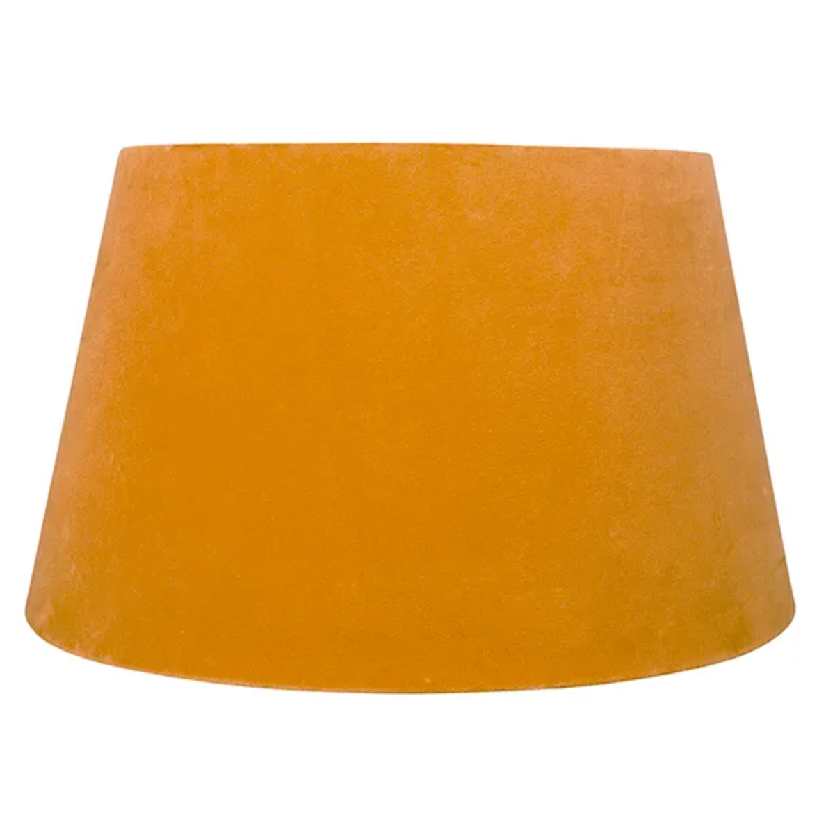 Velvet Drum Shade - Mustard