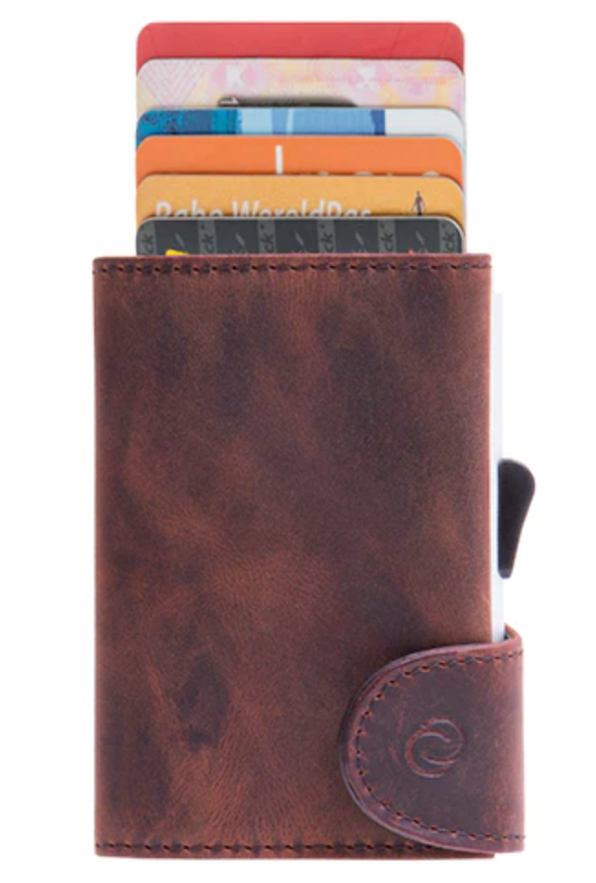 Single Coin Pocket Wallet - Buffalo