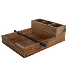 Ploughmans Serviette & Condiment Holder - Natural