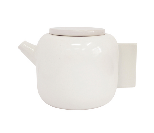 Tab Teapot - White