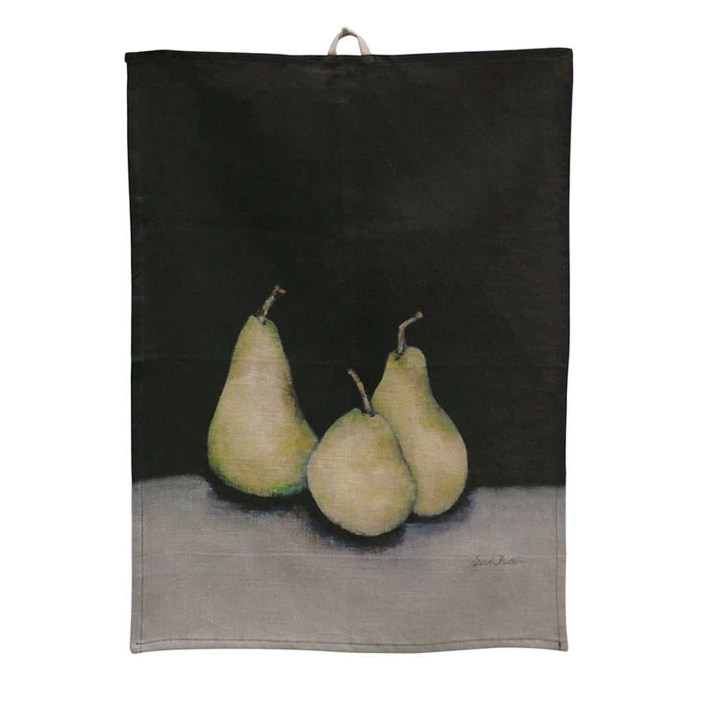 Linen Tea Towel - Pears