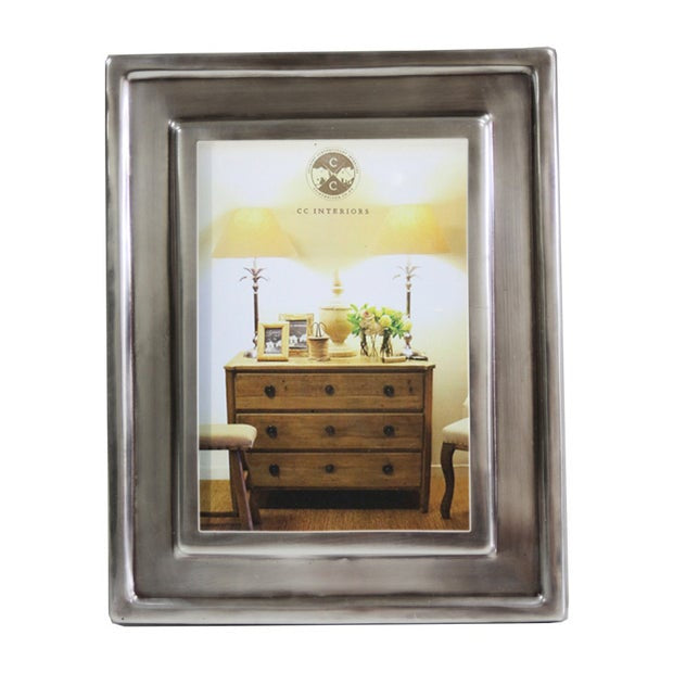 Antique Style Frame - Silver - 5x7