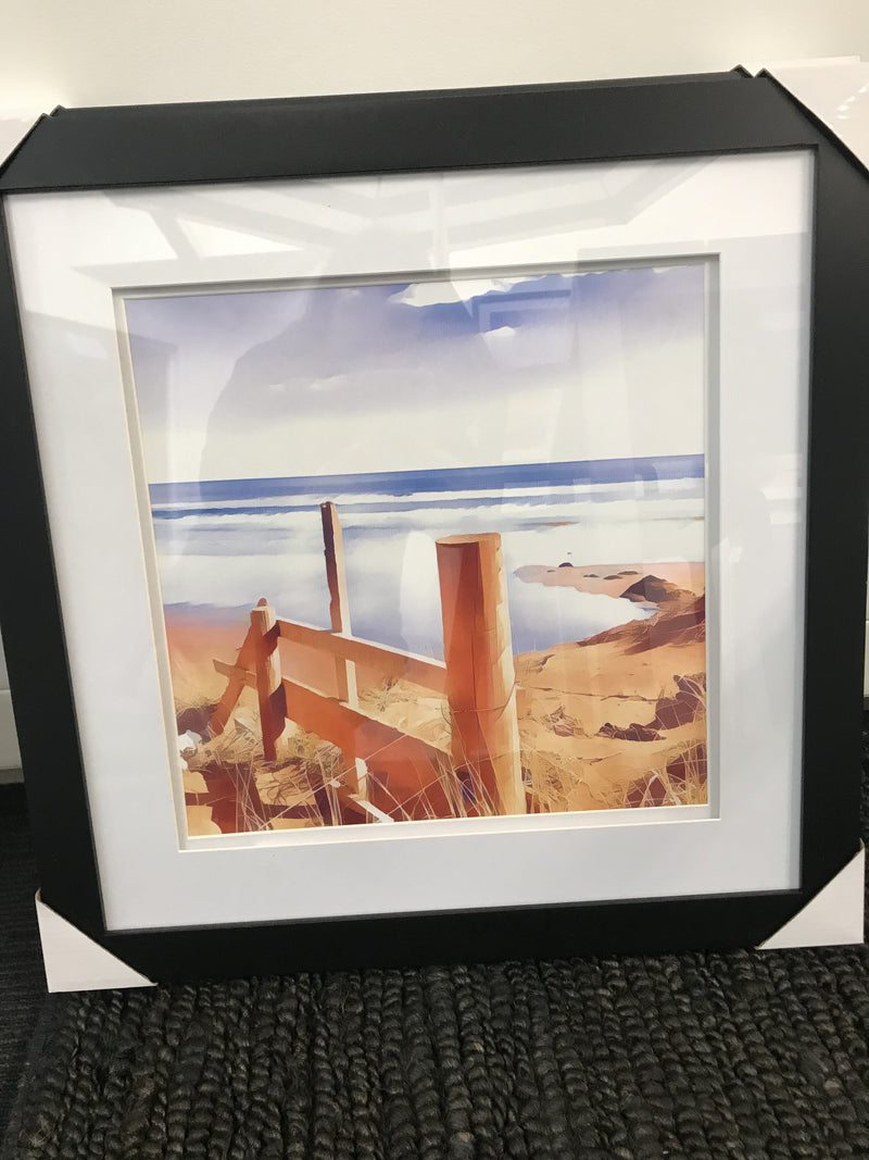 Post Rail West Coast Framed