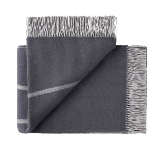 Gibbston Throw Charcoal