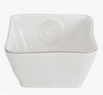 Costa Nova Square Bowl White