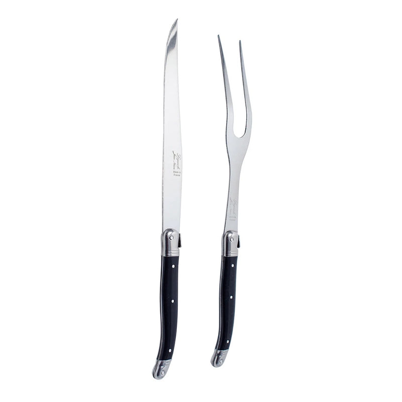 Laguiole - Carving Set - Black - Set of 2