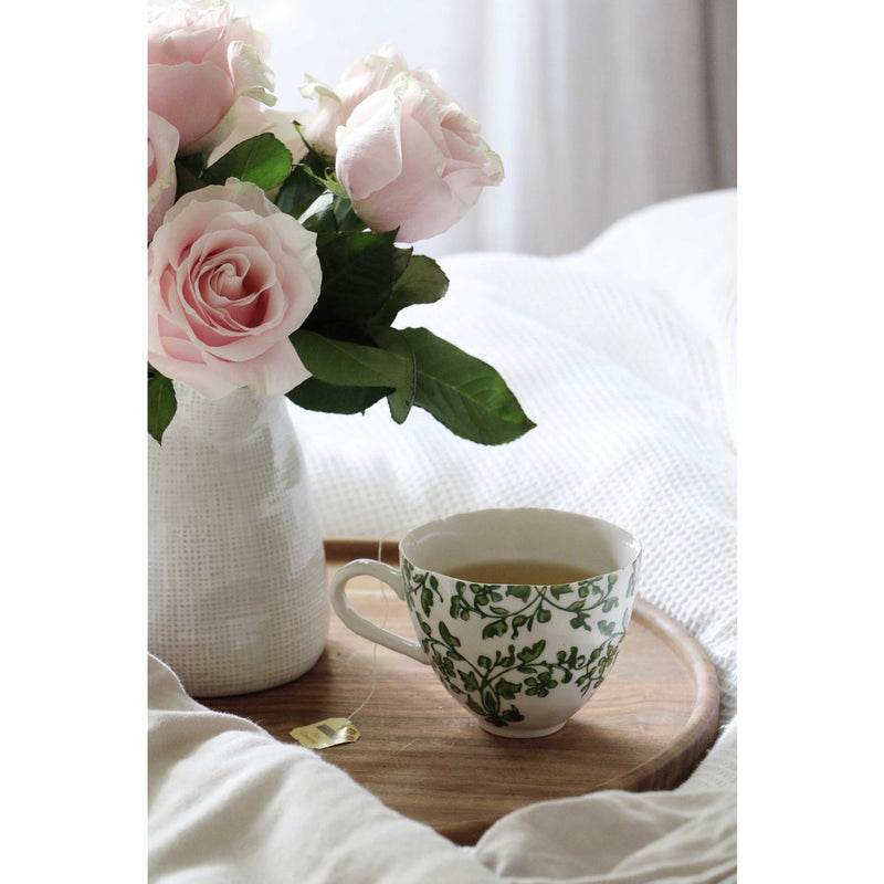 Florentine Verde Handpainted Cup - Green