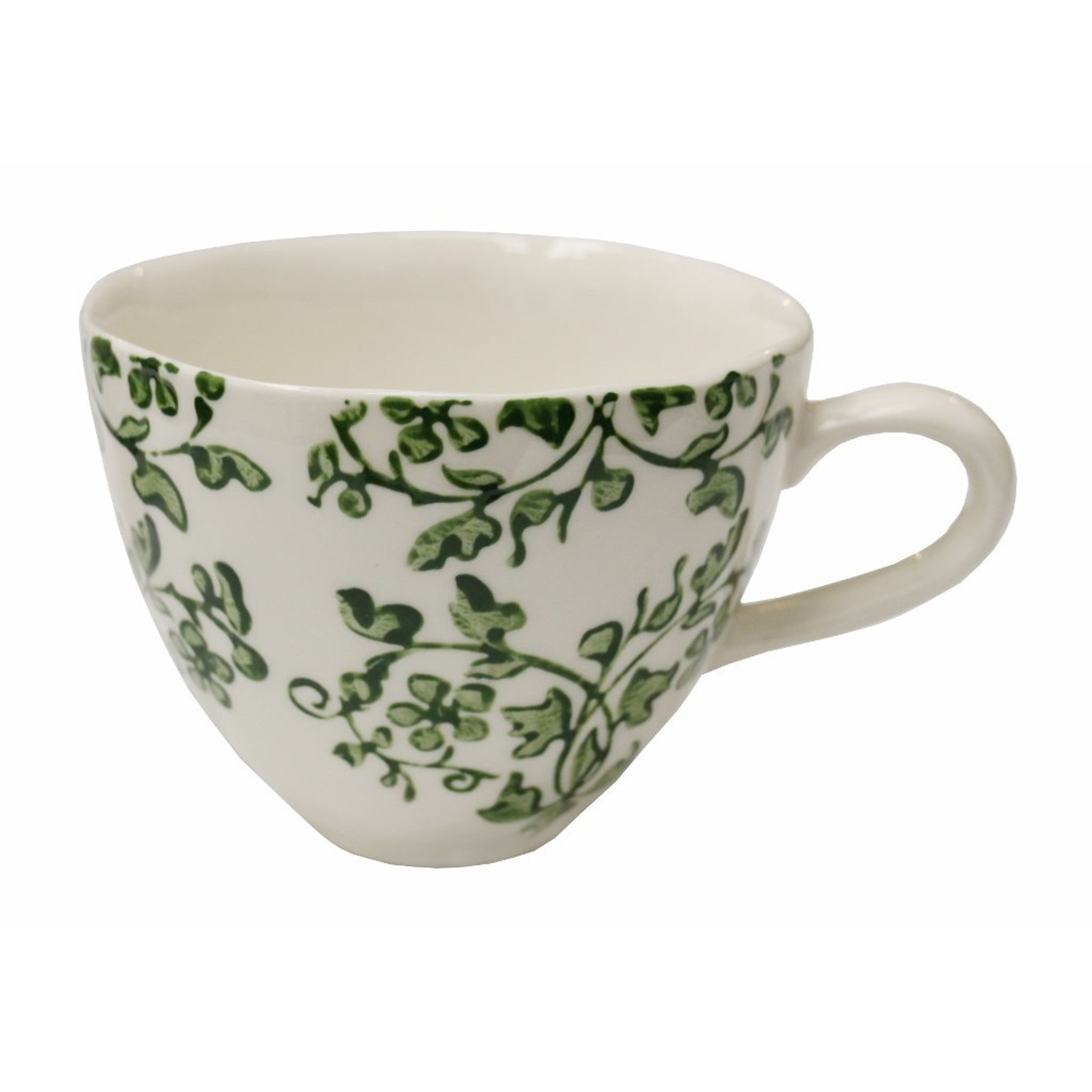 Florentine Verde Handpainted Cup - Green