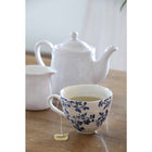 Florentine Bleu Handpainted Cup - Blue