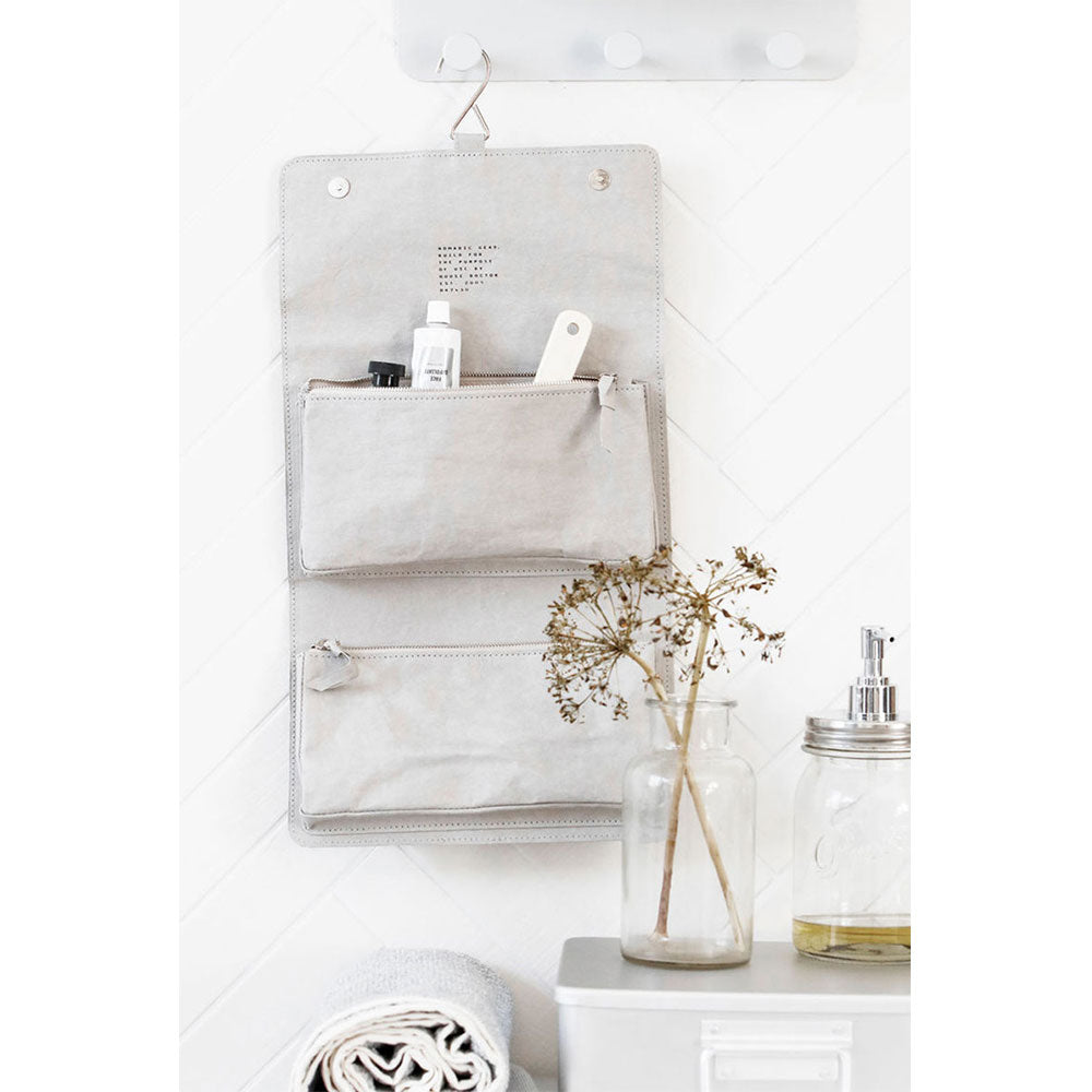 Nomadic Folding Toilet Bag - Grey