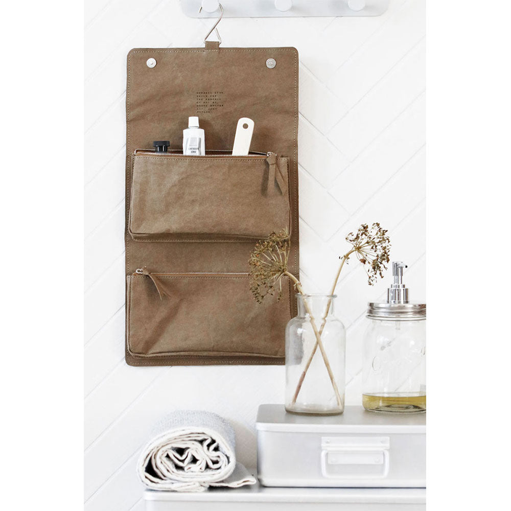 Nomadic Folding Toilet Bag - Olive Green