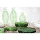 Flat Fish Dish - Jadite Green