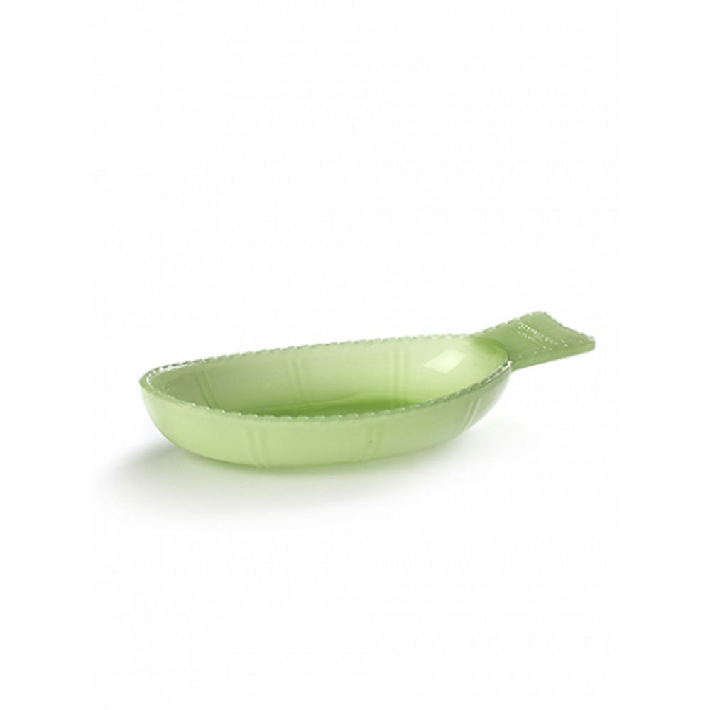 Deep Fish Dish - Jadite Green