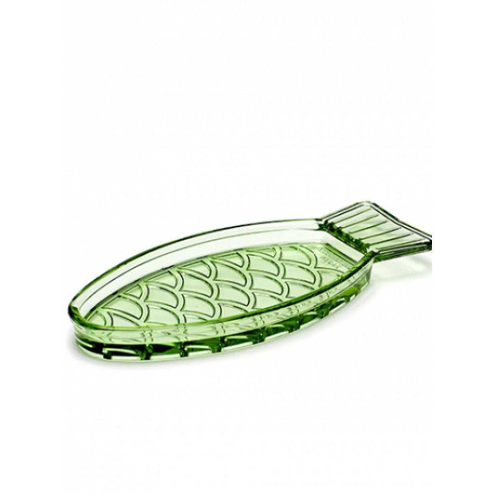 Small Fish Dish - Transparent Green