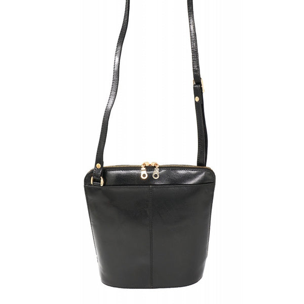 Paris Ultra - Italian Leather Bucket Bag - Medium - Black