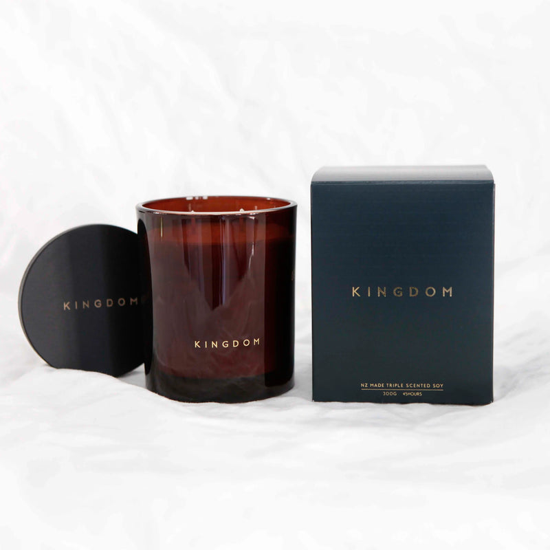 Kingdom - Amber Candle - Lemongrass & Lime