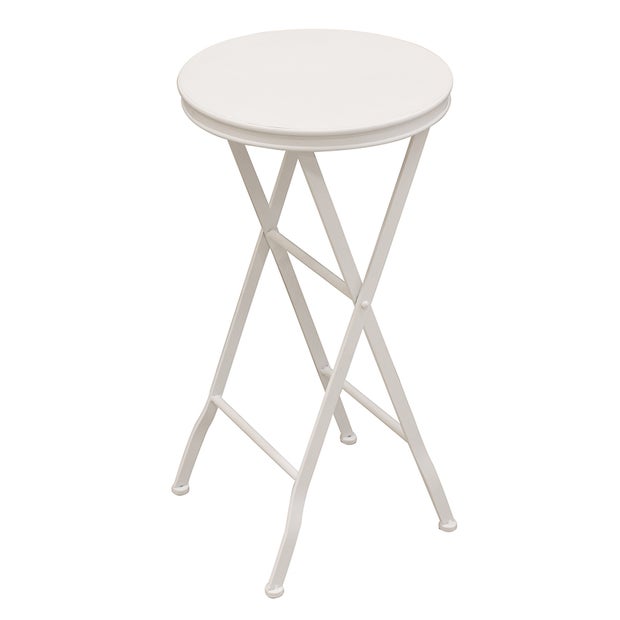 Folding Occasional Table - White