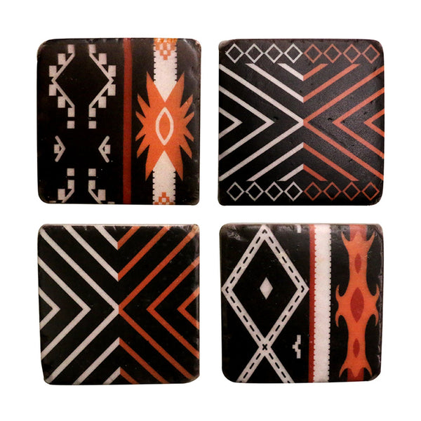 Coasters - Moroccan Ochre - Set of 4
